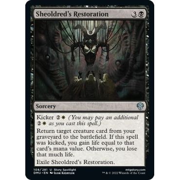 Image for Sheoldred's Restoration (108) (DMU) - Magic: The Gathering