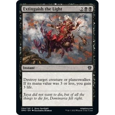 Image for Extinguish the Light (94) (DMU) - Magic: The Gathering
