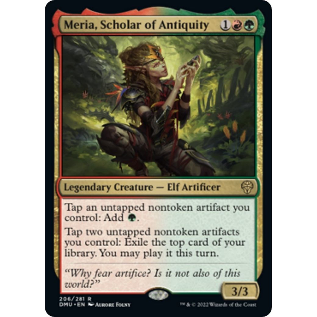 Image for Meria, Scholar of Antiquity (206) (DMU) - Magic: The Gathering