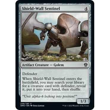 Image for Shield-Wall Sentinel (238) (DMU) - Magic: The Gathering