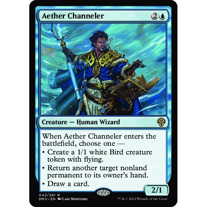 Image for Aether Channeler (42) (DMU) - Magic: The Gathering