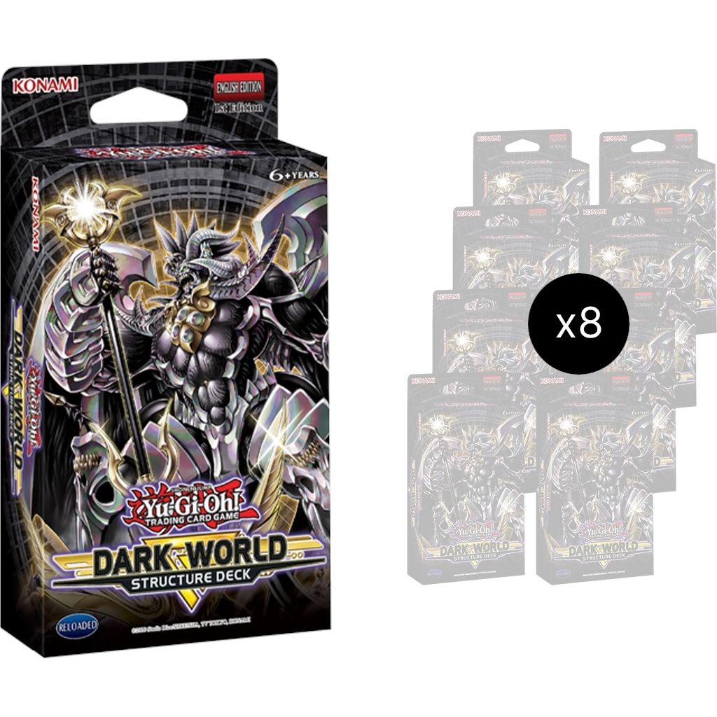 Image for Dark World Structure Deck Display [1st Edition] - YuGiOh