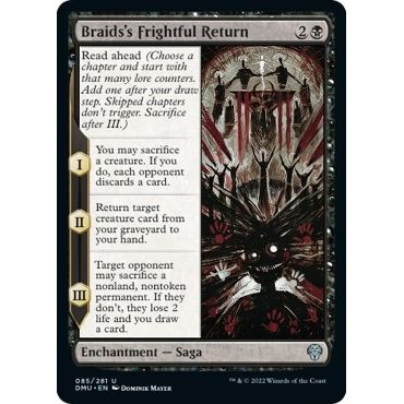 Image for Braids's Frightful Return (85) (DMU) - Magic: The Gathering