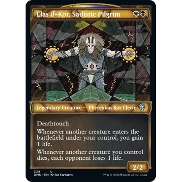 Image for Elas il-Kor, Sadistic Pilgrim (Textured Foil) (338) (DMU) - Magic: The Gathering