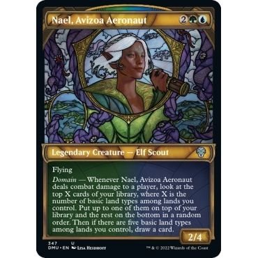 Image for Nael, Avizoa Aeronaut (Textured Foil) (347) (DMU) - Magic: The Gathering