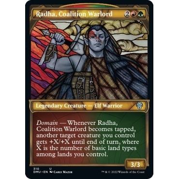 Image for Radha, Coalition Warlord (Showcase) (310) (DMU) - Magic: The Gathering