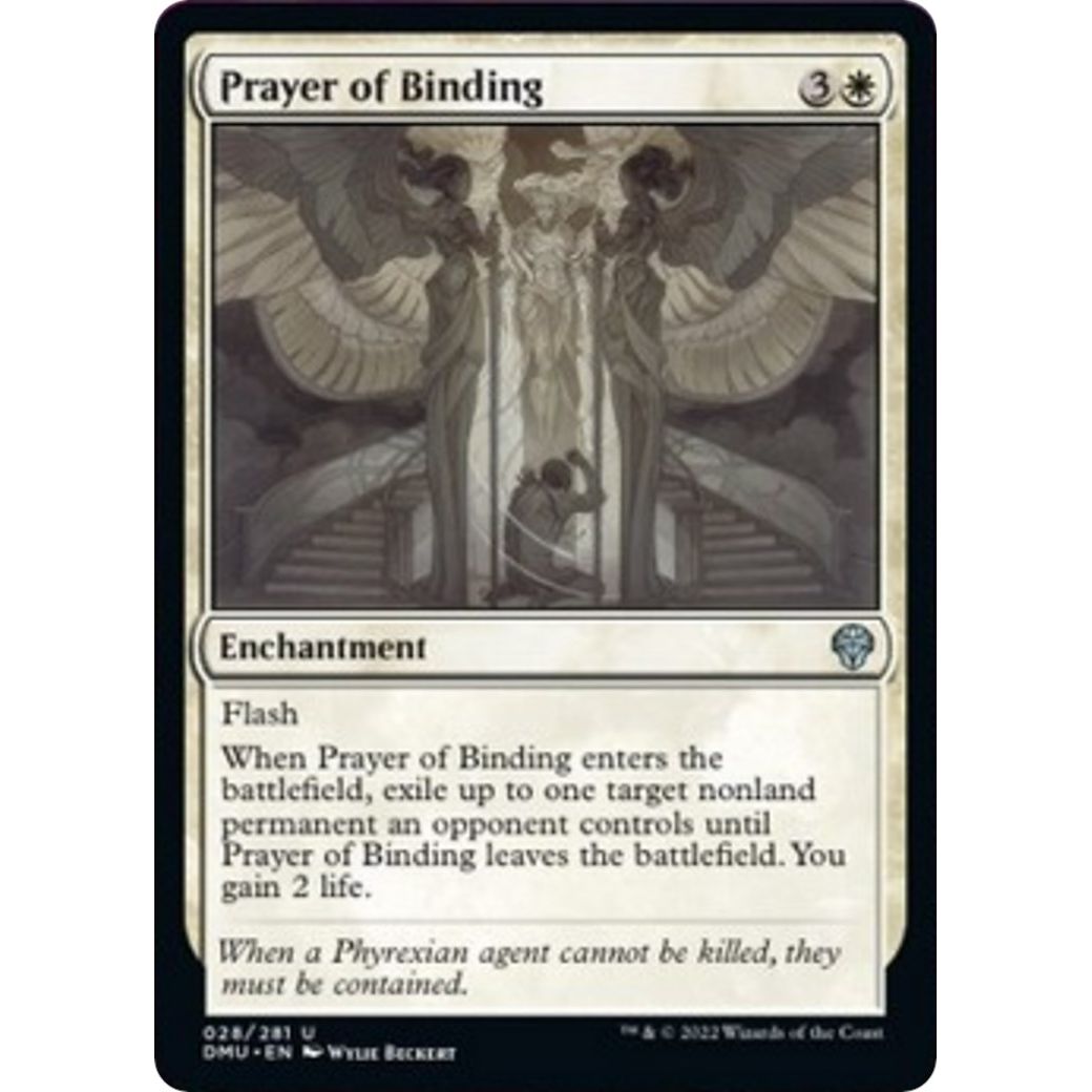 Image for Prayer of Binding (28) (DMU) - Magic: The Gathering