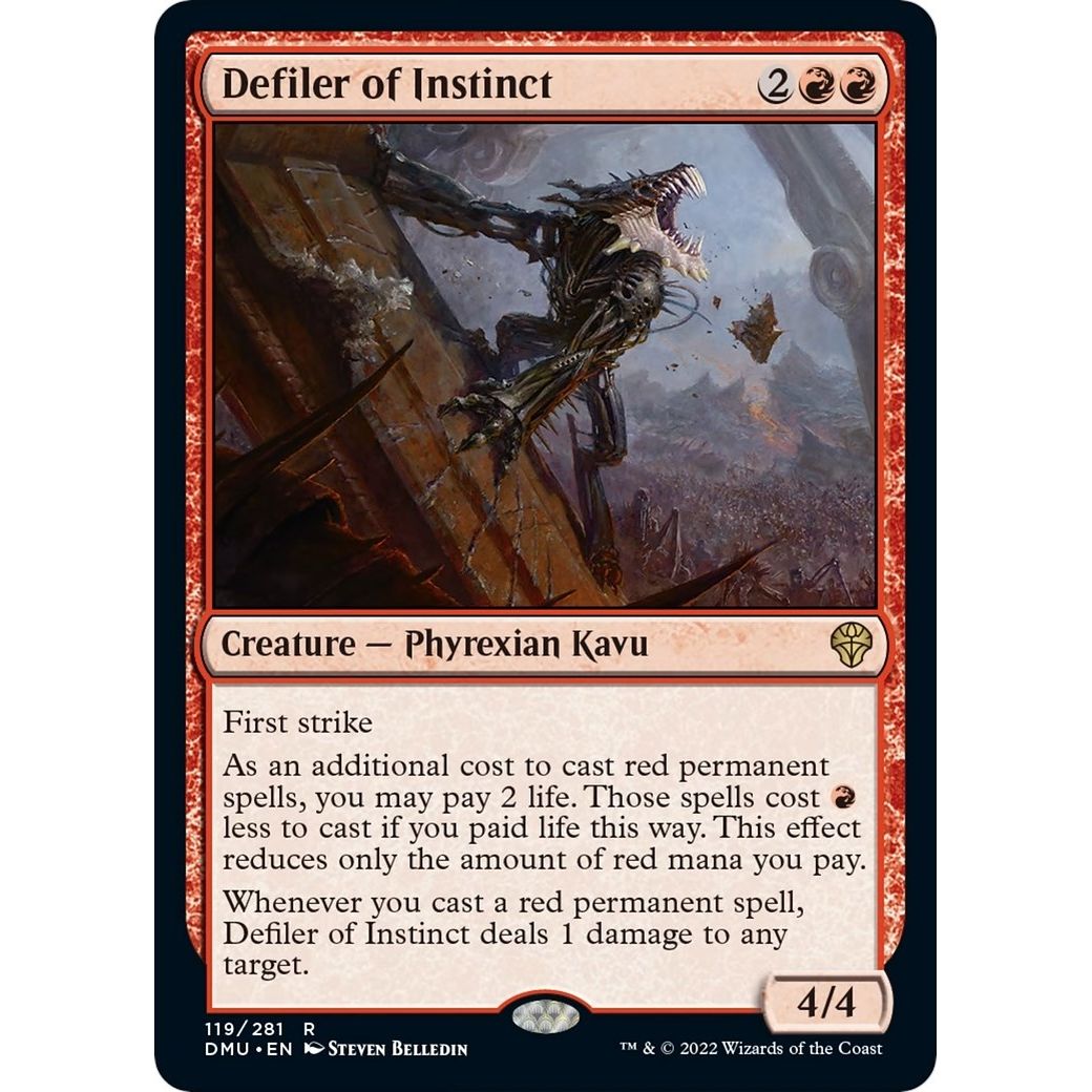 Image for Defiler of Instinct (119) (DMU) - Magic: The Gathering