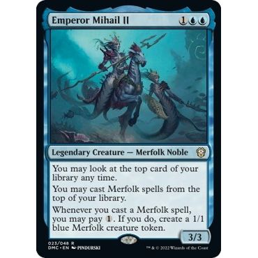Image for Emperor Mihail II (23) (DMC) - Magic: The Gathering