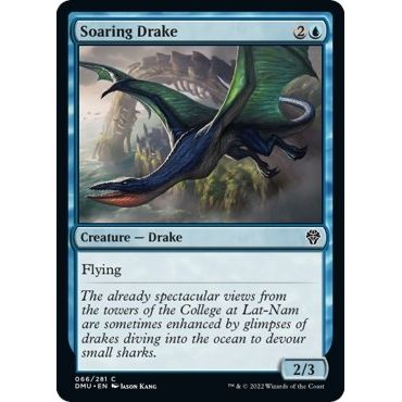 Image for Soaring Drake (66) (DMU) - Magic: The Gathering