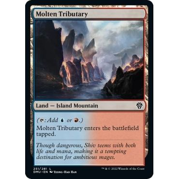 Image for Molten Tributary (251) (DMU) - Magic: The Gathering