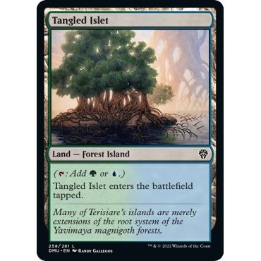 Image for Tangled Islet (258) (DMU) - Magic: The Gathering