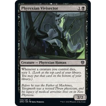 Image for Phyrexian Vivisector (100) (DMU) - Magic: The Gathering