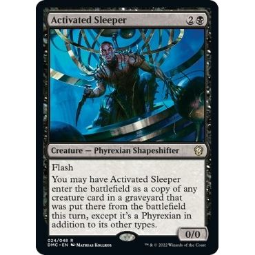 Image for Activated Sleeper (24) (DMC) - Magic: The Gathering