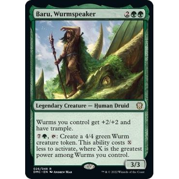 Image for Baru, Wurmspeaker (26) (DMC) - Magic: The Gathering