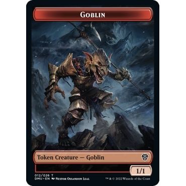 Image for Goblin Token (12) (DMU) - Magic: The Gathering