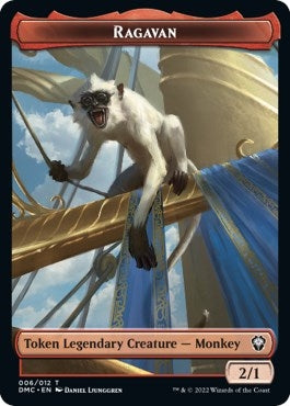 Image for Ragavan // Treasure Double-Sided Token (6 // 24) (DMC) - Magic: The Gathering