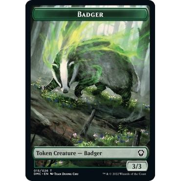 Image for Badger Token (15) (DMC) - Magic: The Gathering