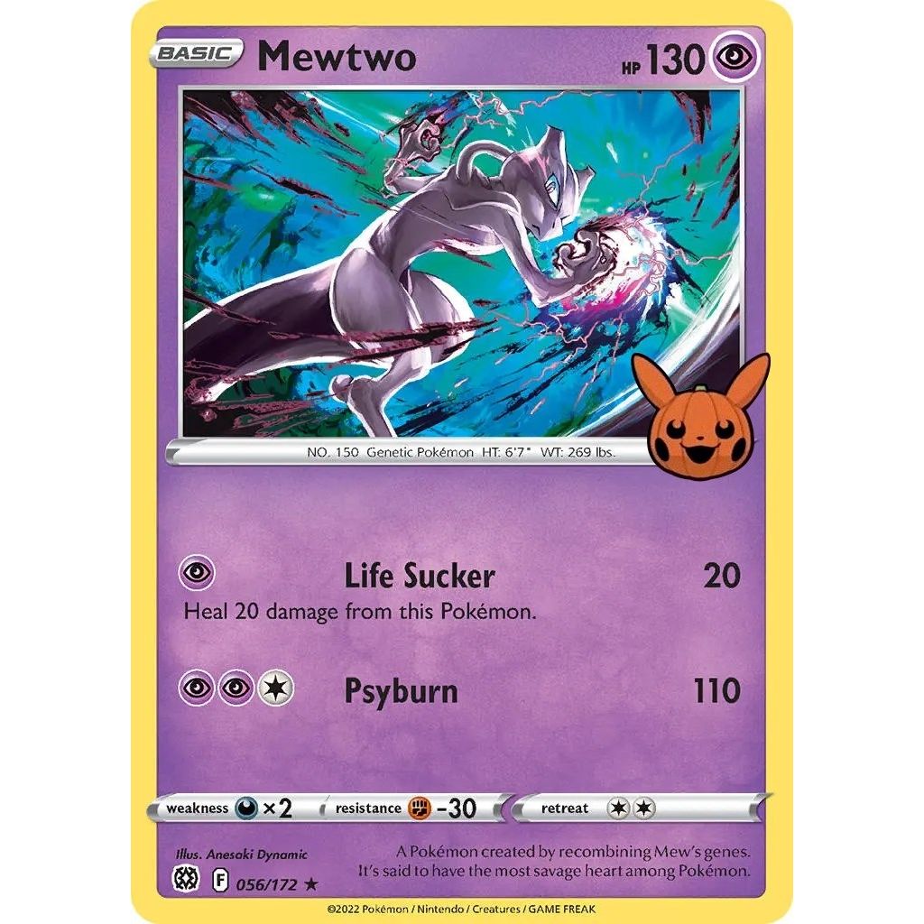 Image for Mewtwo (056/172) (TTBB) - Pokemon