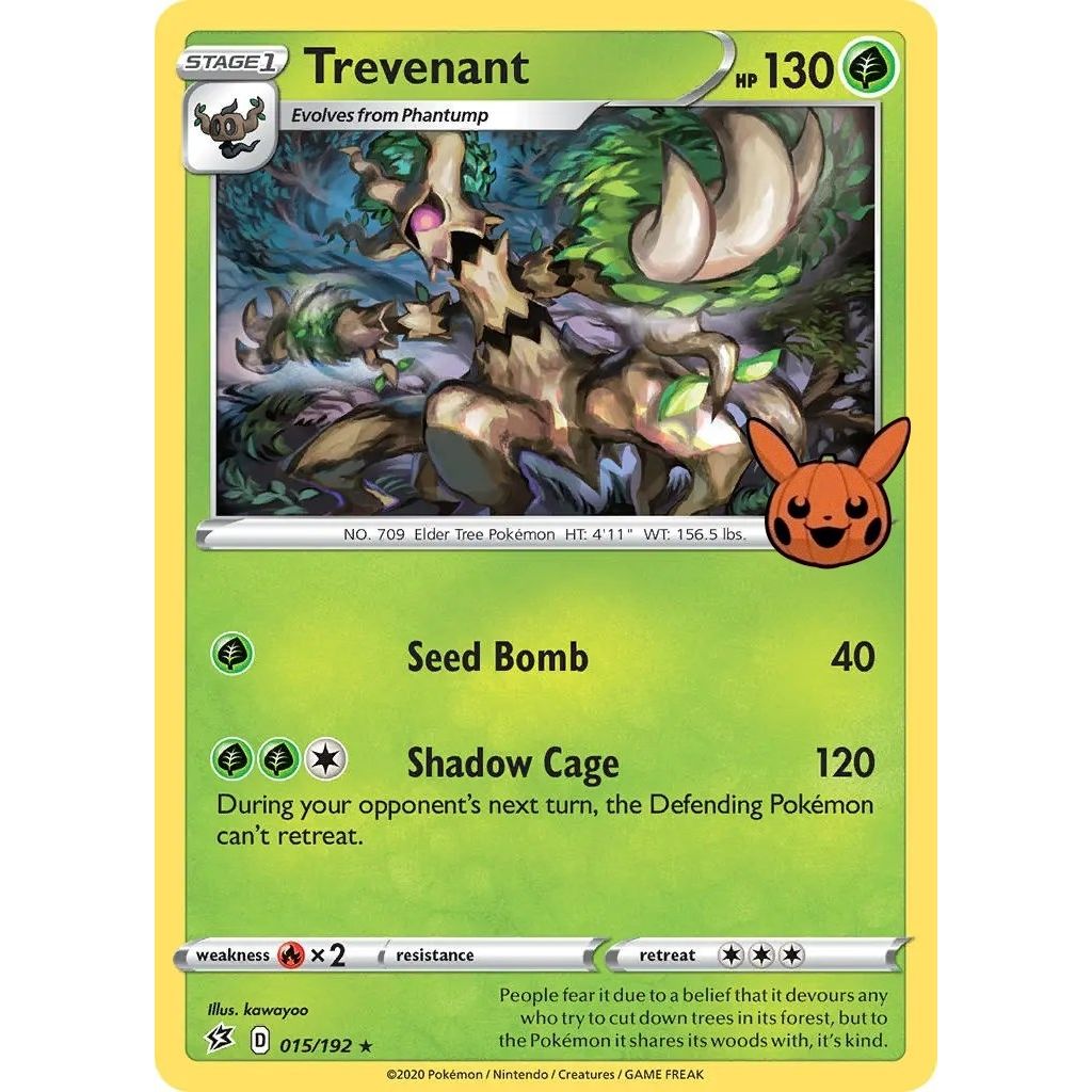 Image for Trevenant (015/192) (TTBB) - Pokemon