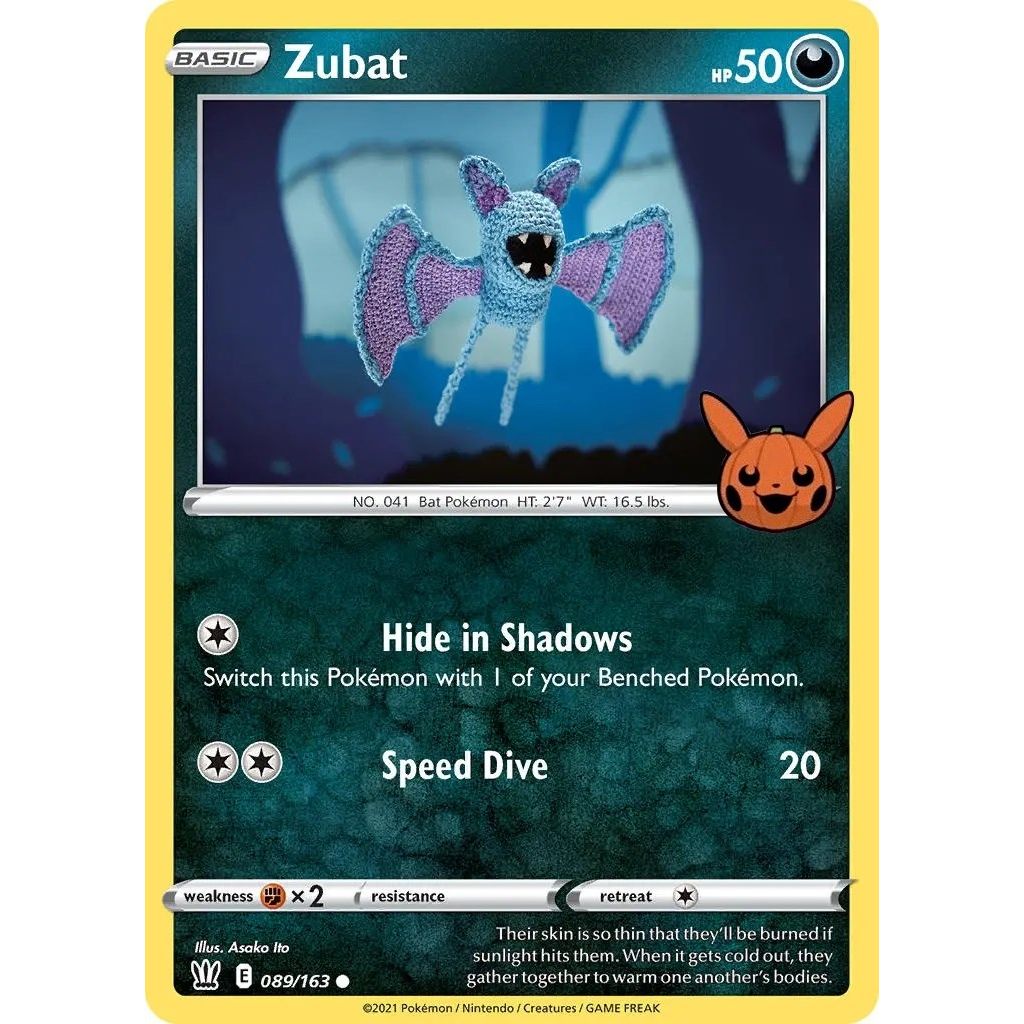 Image for Zubat (089/163) (TTBB) - Pokemon