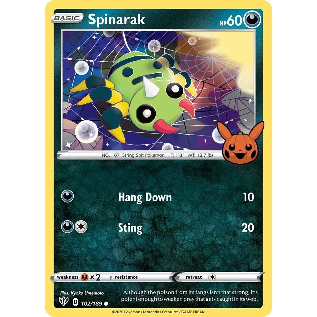Image for Spinarak (102/189) (TTBB) - Pokemon