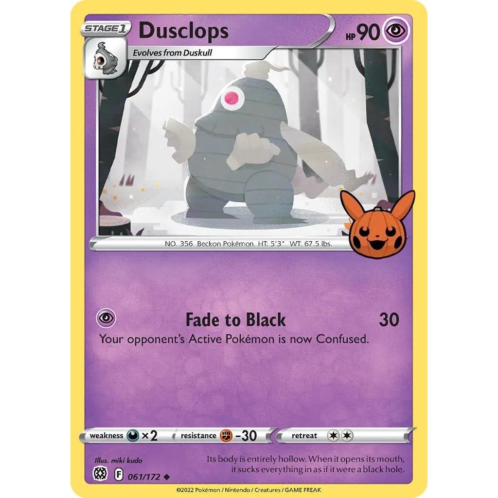 Image for Dusclops (061/172) (TTBB) - Pokemon
