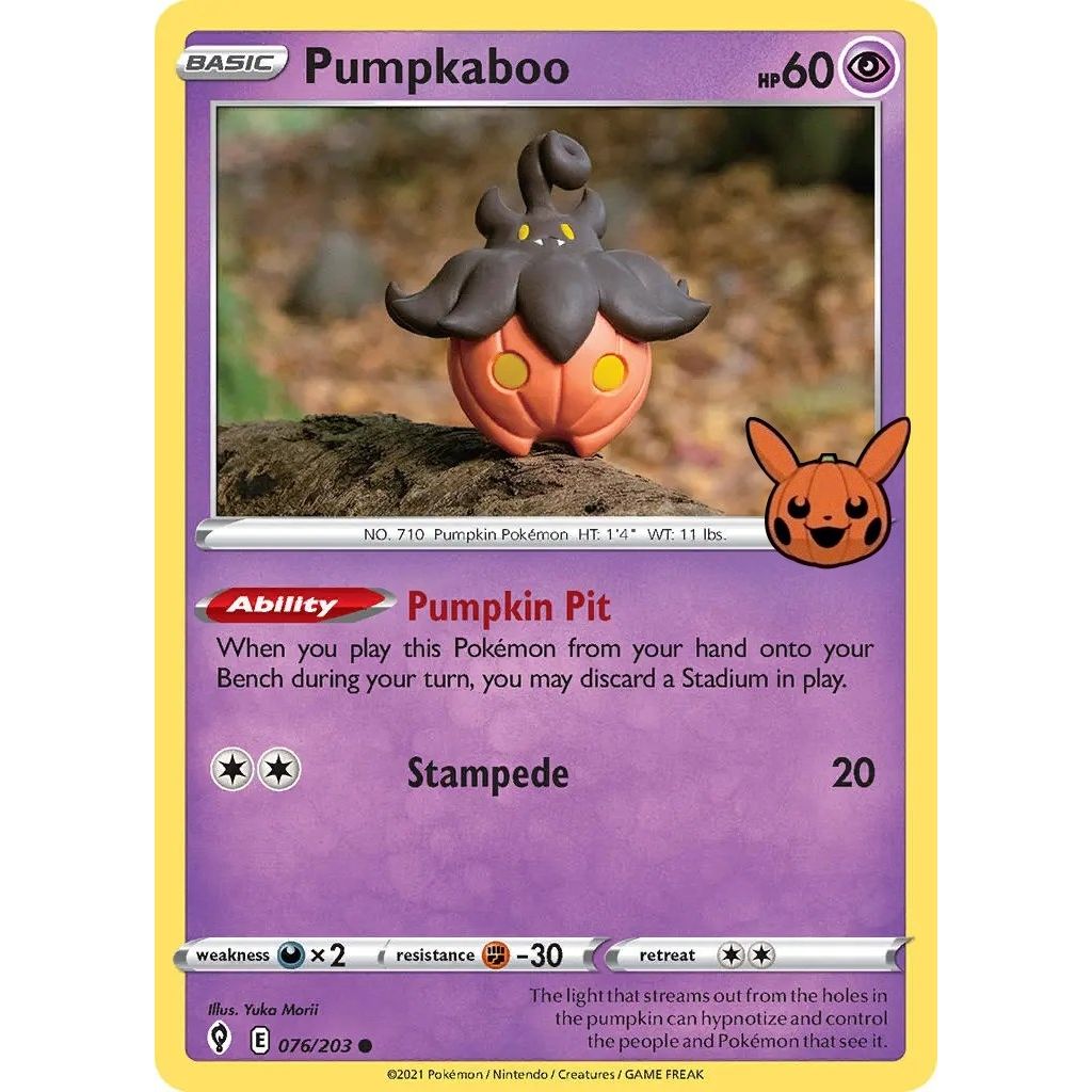 Image for Pumpkaboo (076/203) (TTBB) - Pokemon