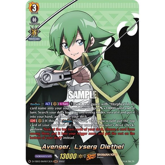 Image for Avenger, Lyserg Diethel (SKR) (D-TB03/SKR013EN) (D-TB03) - Cardfight Vanguard