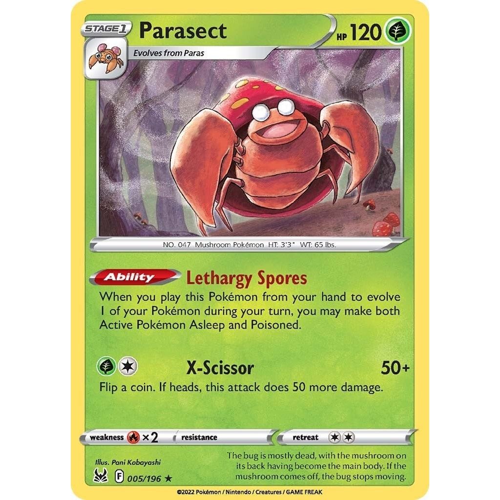 Image for Parasect (005/196) (SWSH11) - Pokemon