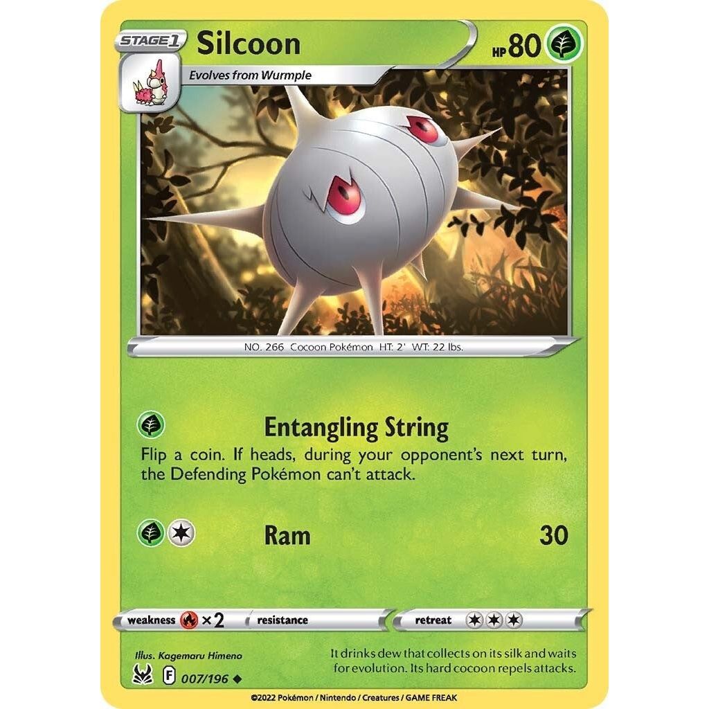 Image for Silcoon (007/196) (SWSH11) - Pokemon