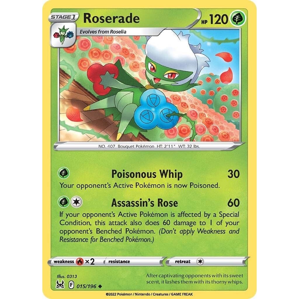 Image for Roserade (015/196) (SWSH11) - Pokemon