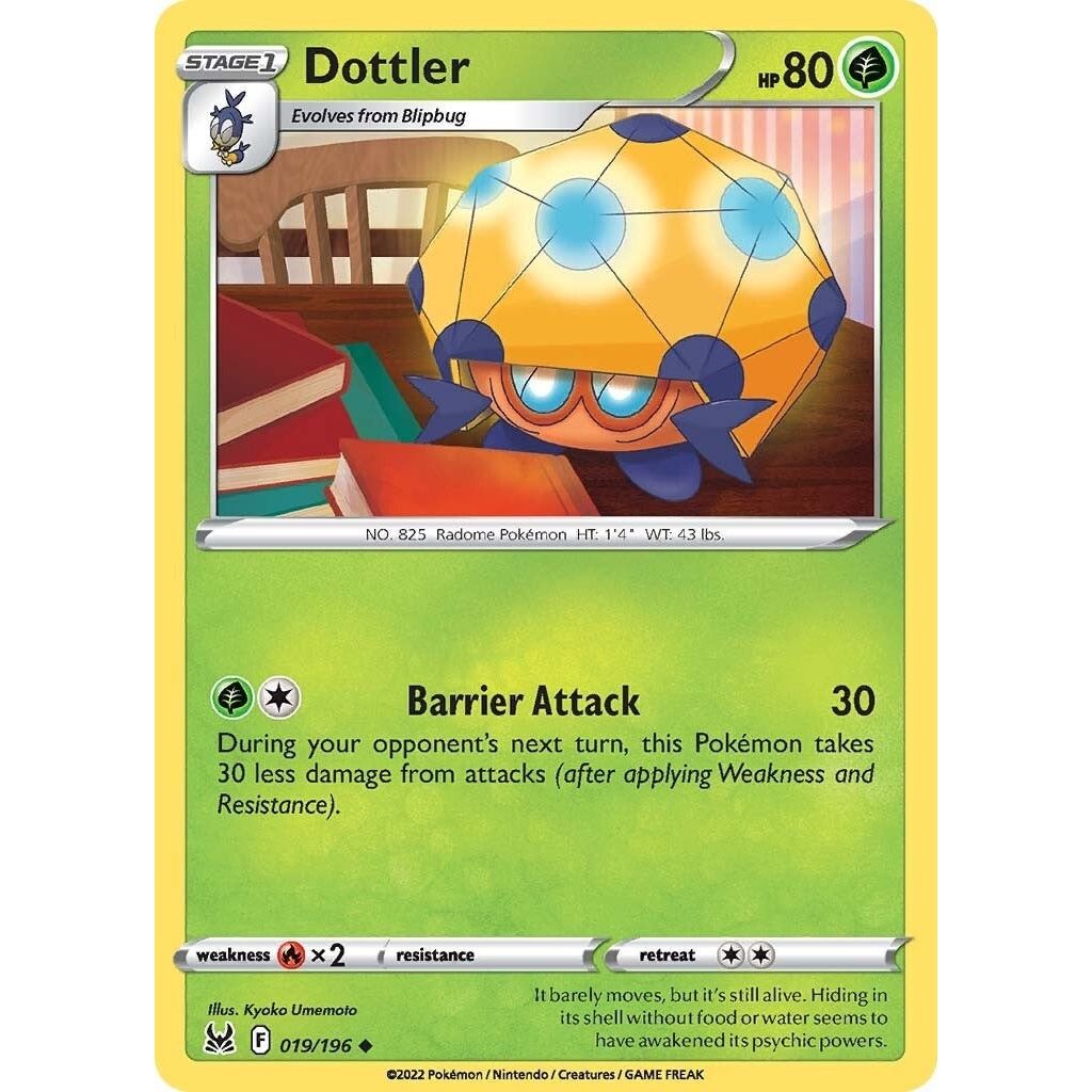 Image for Dottler (019/196) (SWSH11) - Pokemon