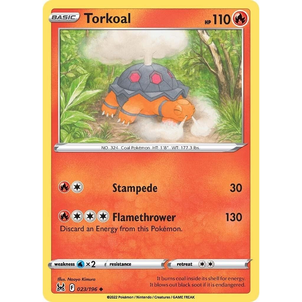 Image for Torkoal (023/196) (SWSH11) - Pokemon