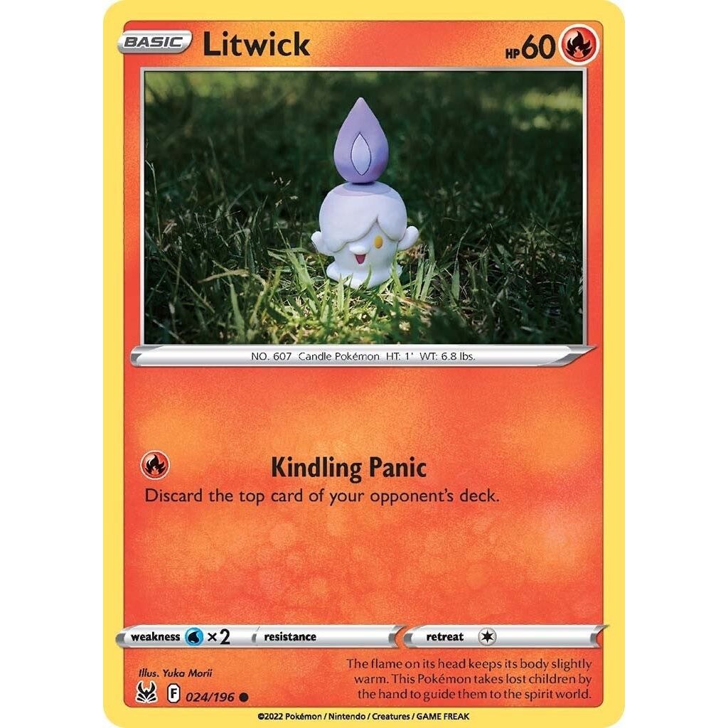 Image for Litwick (024/196) (SWSH11) - Pokemon