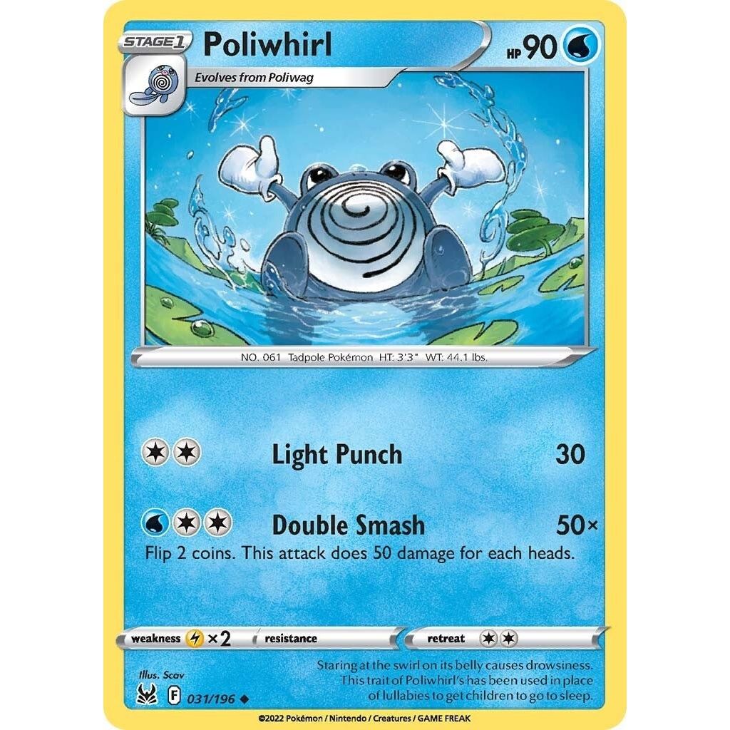 Image for Poliwhirl (031/196) (SWSH11) - Pokemon