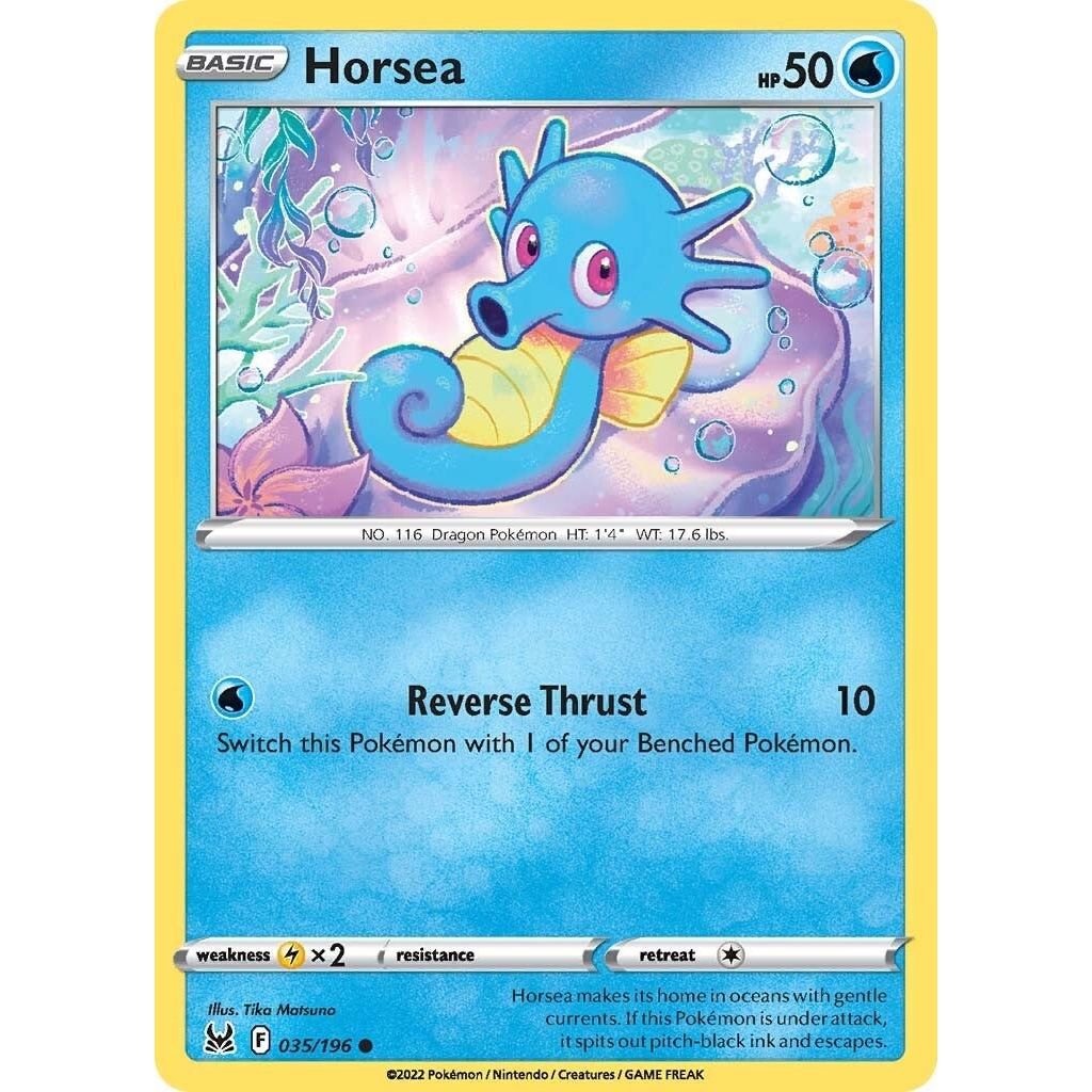 Image for Horsea (035/196) (SWSH11) - Pokemon