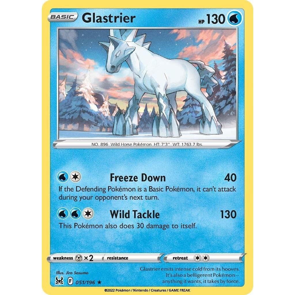 Image for Glastrier (051/196) (SWSH11) - Pokemon