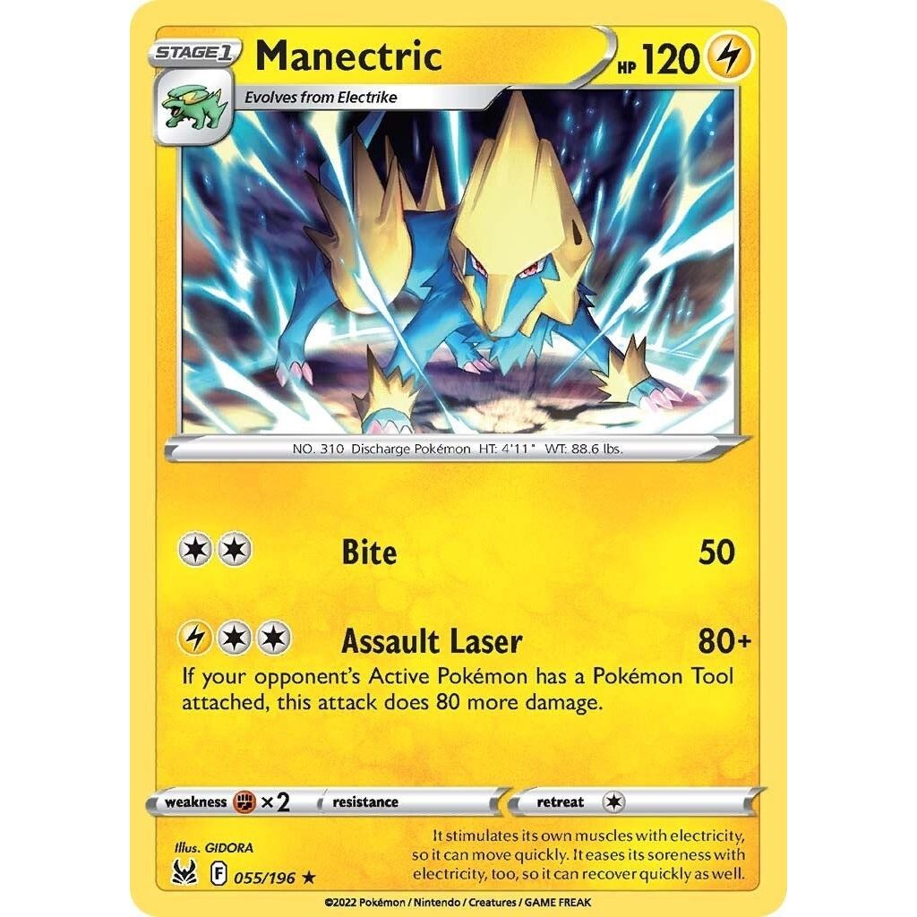 Image for Manectric (055/196) (SWSH11) - Pokemon