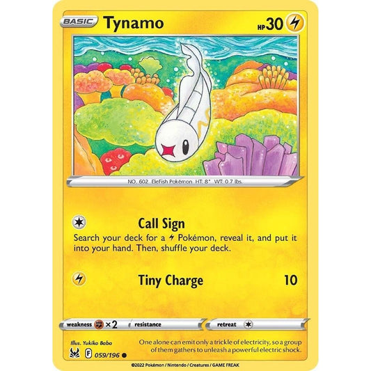 Image for Tynamo (059/196) (SWSH11) - Pokemon