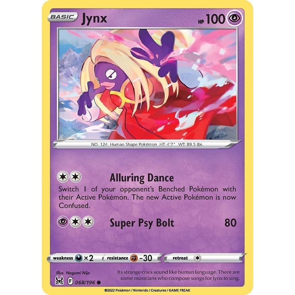 Image for Jynx (068/196) (SWSH11) - Pokemon