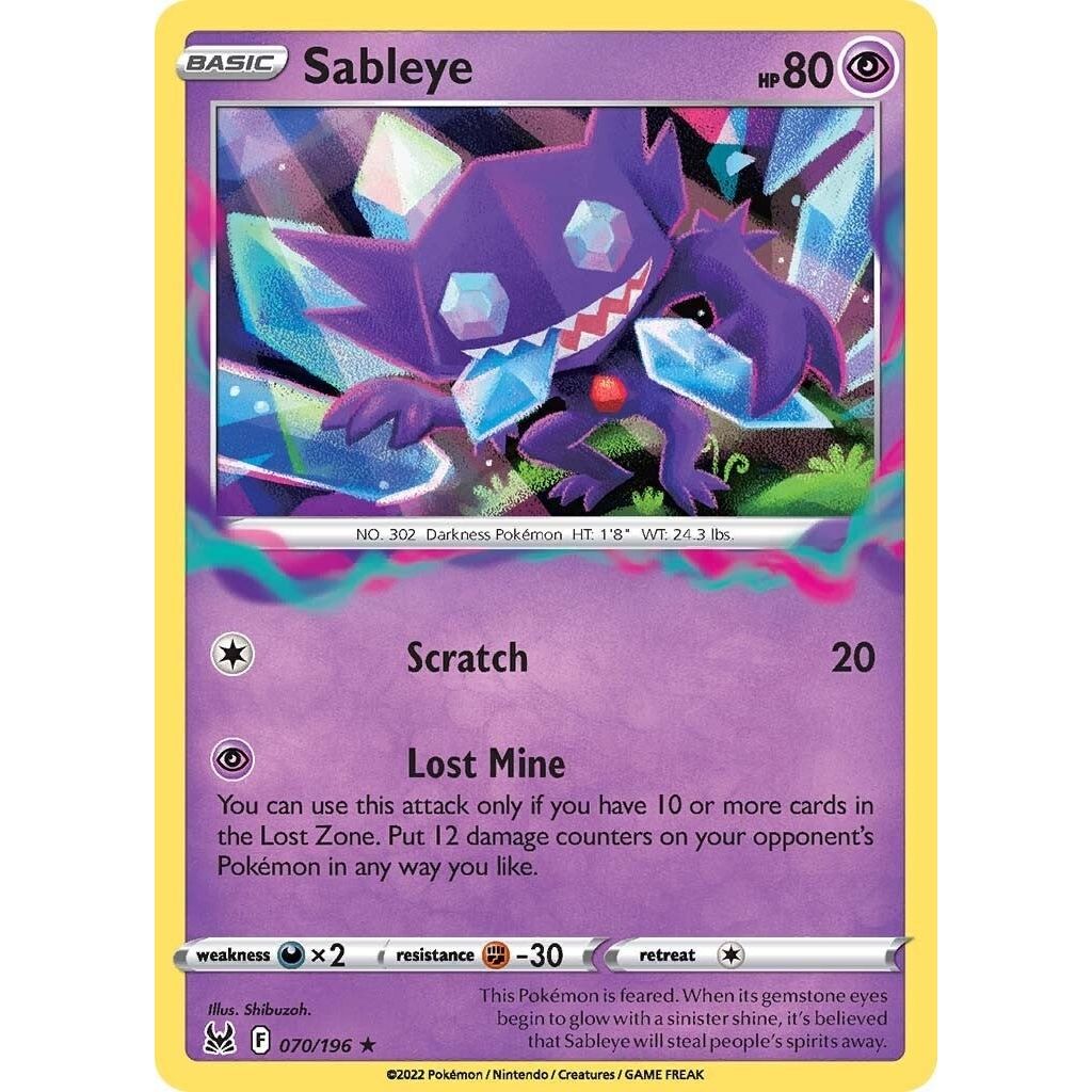 Image for Sableye (070/196) (SWSH11) - Pokemon