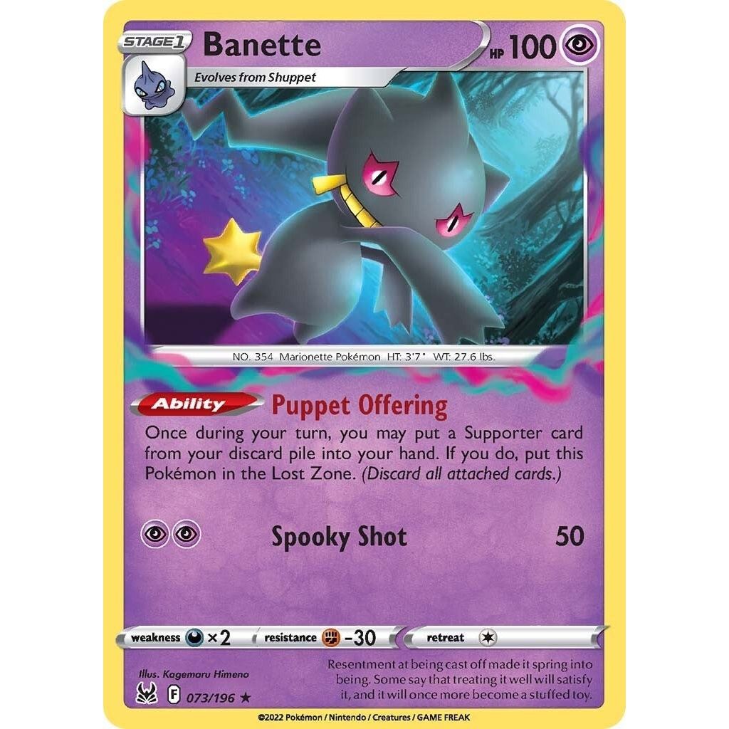 Image for Banette (073/196) (SWSH11) - Pokemon