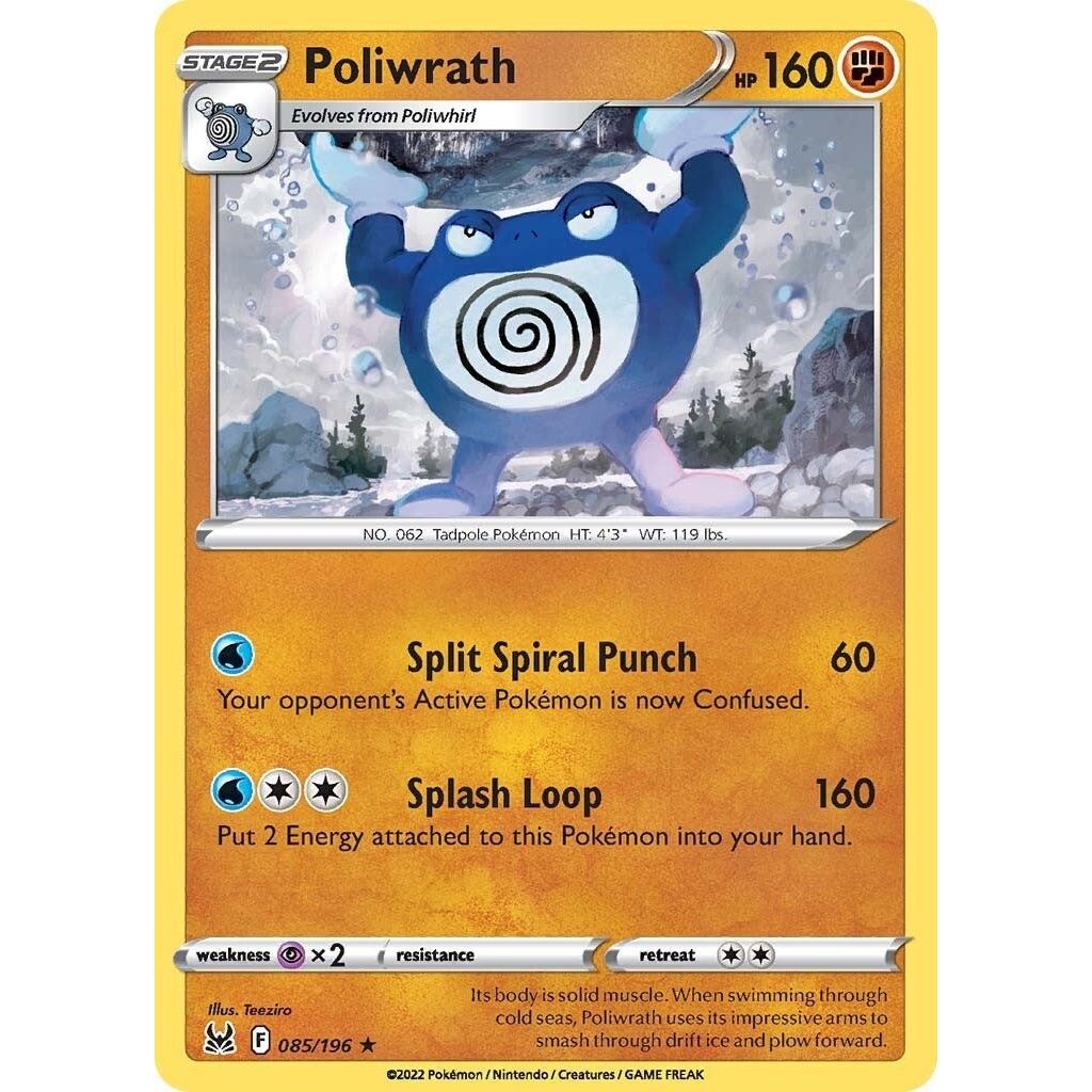 Image for Poliwrath (085/196) (SWSH11) - Pokemon