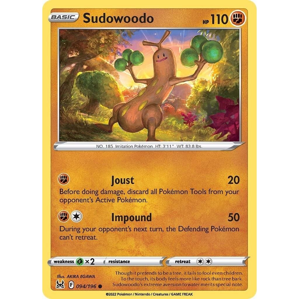Image for Sudowoodo (094/196) (SWSH11) - Pokemon