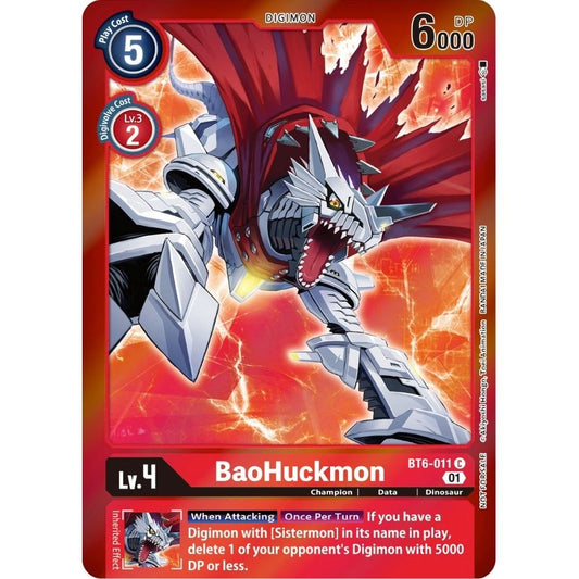 Image for BaoHuckmon (Event Pack 3) (BT6-011 C) (BT06) - Digimon Card Game