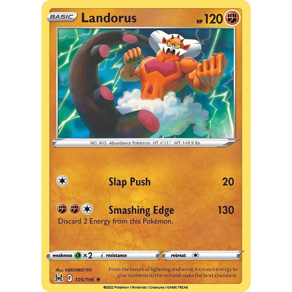 Image for Landorus (105/196) (SWSH11) - Pokemon
