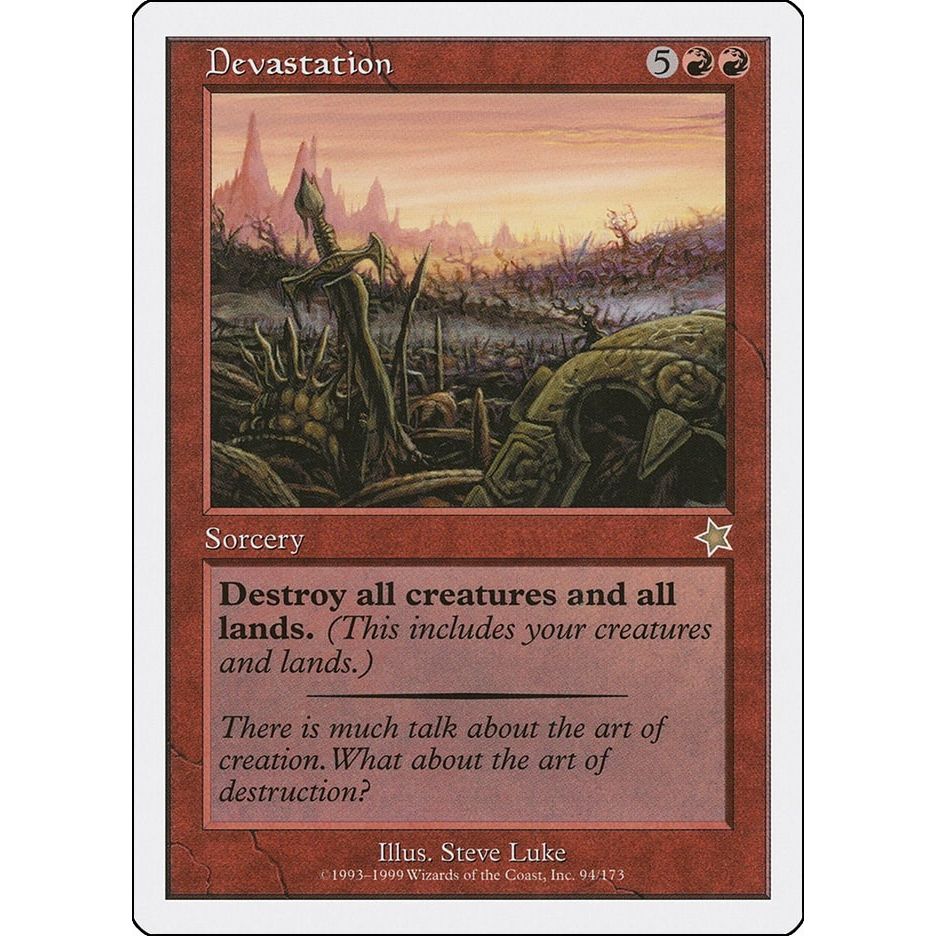 Image for Devastation (94) (S99) - Magic: The Gathering