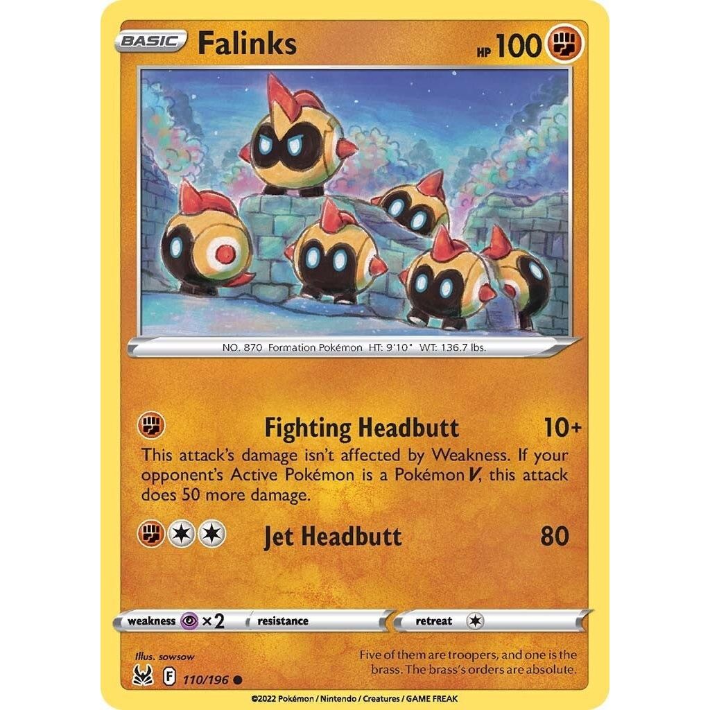 Image for Falinks (110/196) (SWSH11) - Pokemon