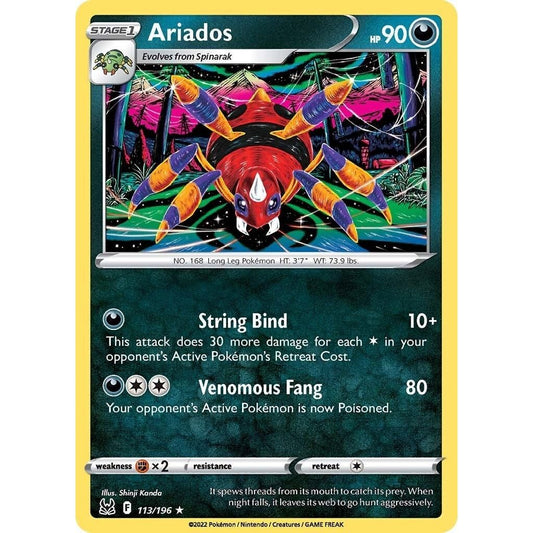Image for Ariados (113/196) (SWSH11) - Pokemon